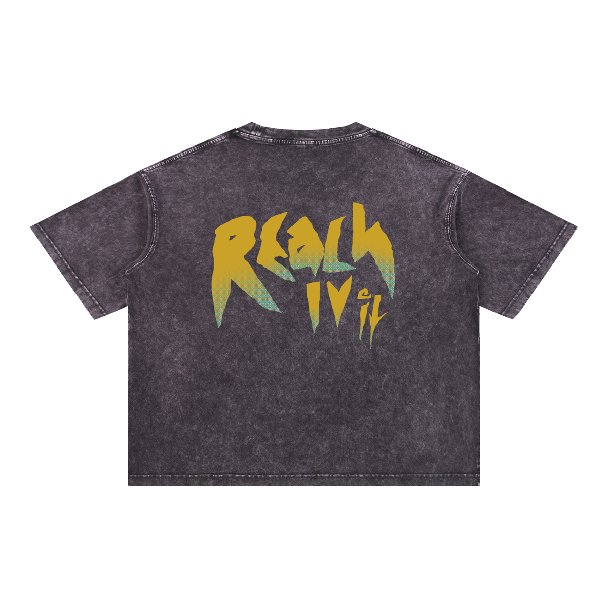 "FERAL" Snow wash T