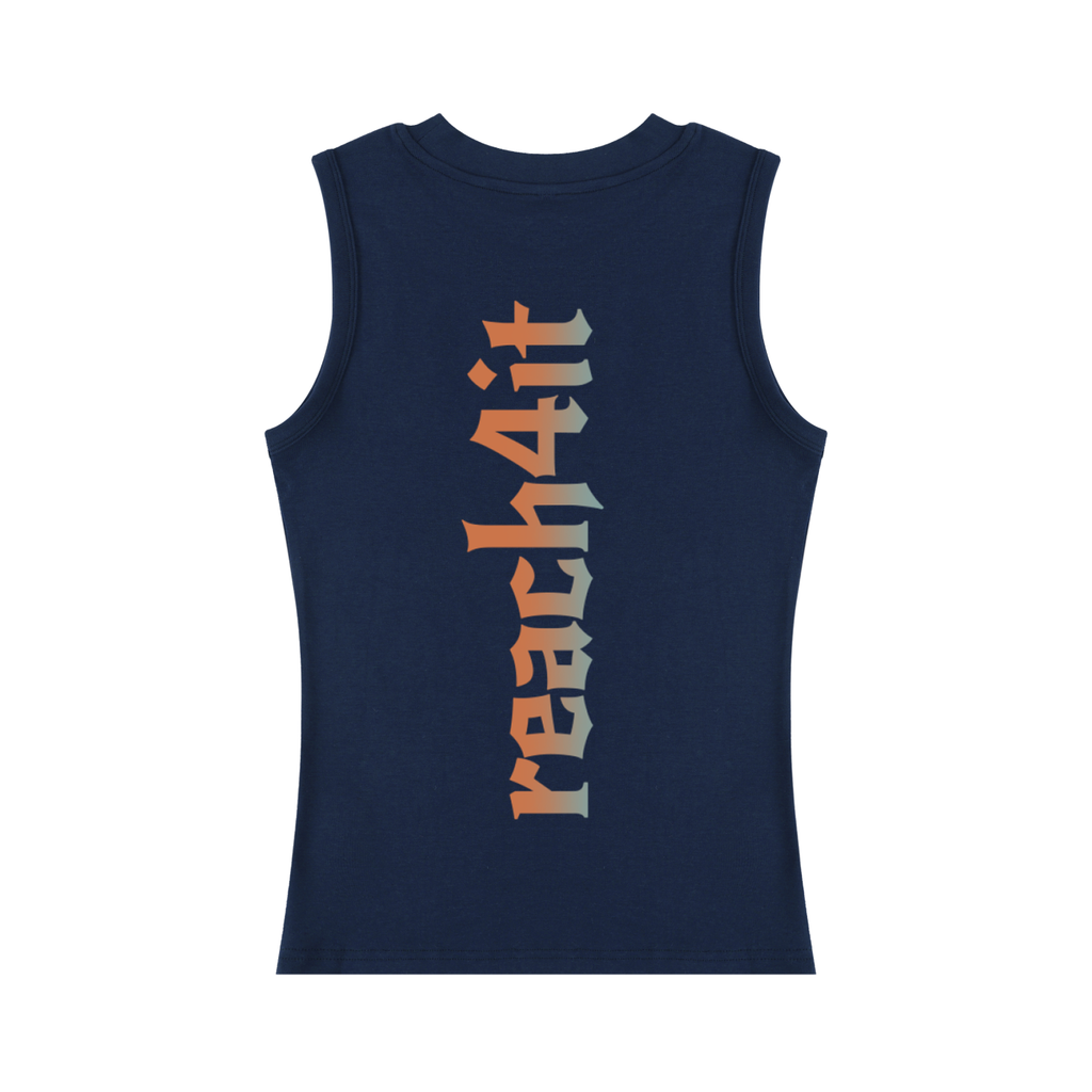 REACH4IT OMBRE TIGER - Women’s Slim Tank Top