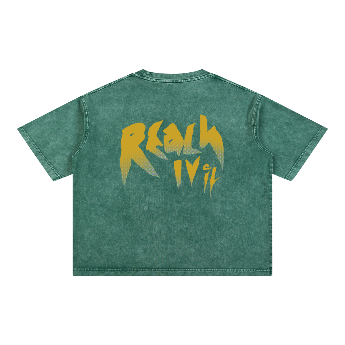 "FERAL" Snow wash T