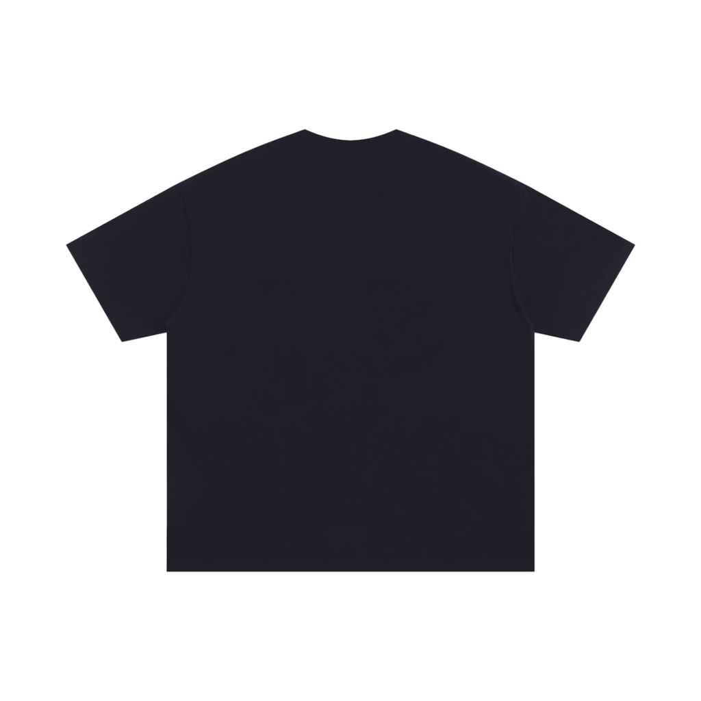 Black Boxy Fit. Statement T-shirt - "REACHING"