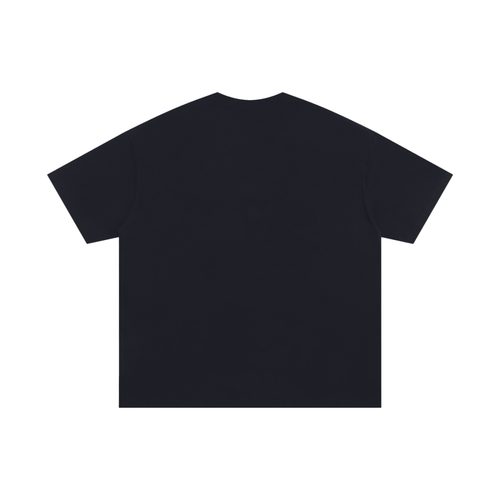 Black Boxy Fit. Statement T-shirt - "REACHING"