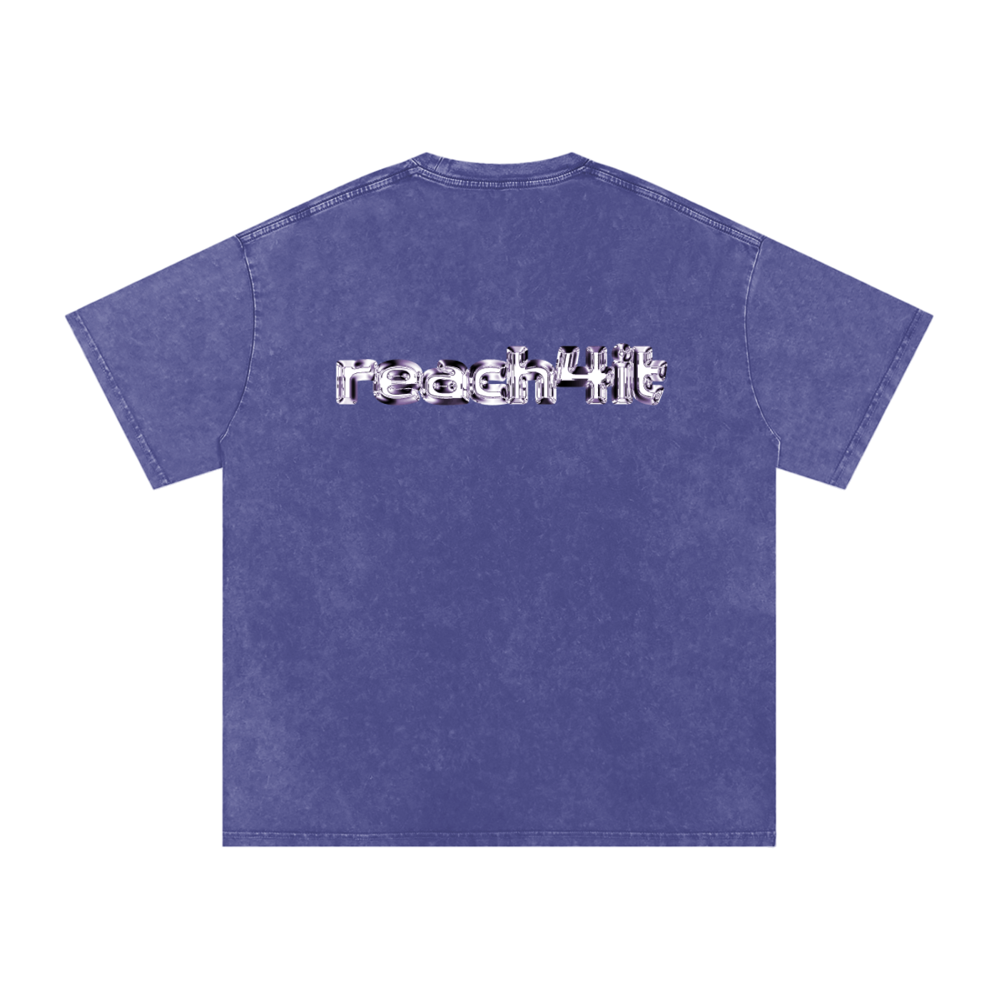 "THE FUTURE AWAITS"- Snow Washed Baggy T-Shirt.