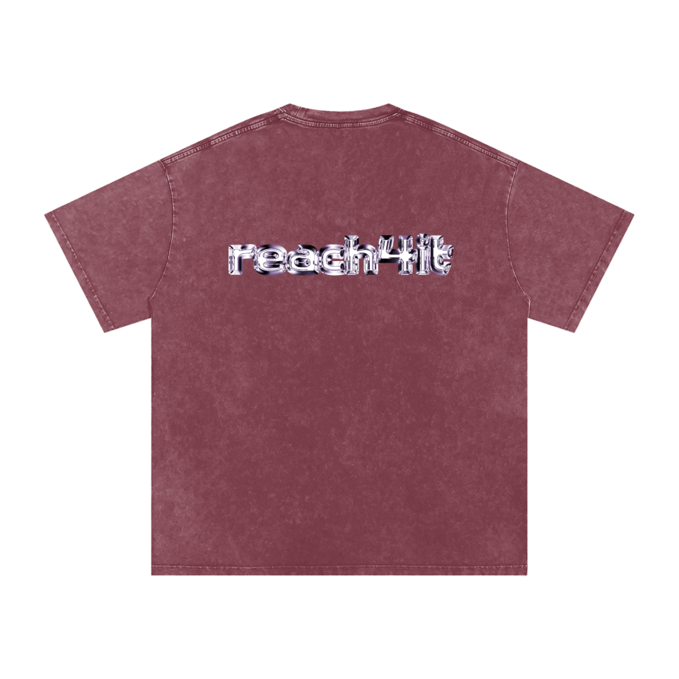 "THE FUTURE AWAITS"- Snow Washed Baggy T-Shirt.