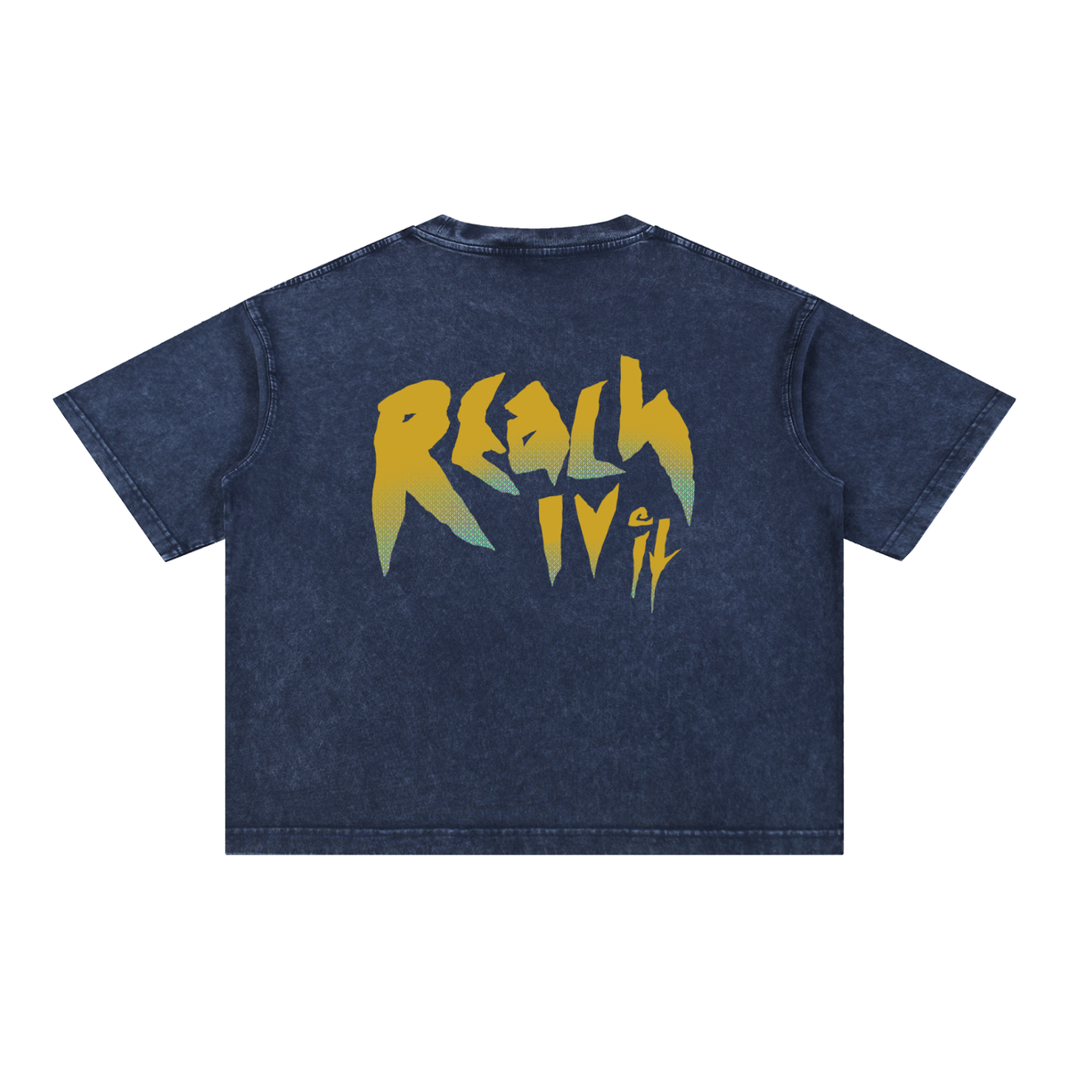 "FERAL" Snow wash T