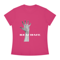 "REACHING" - REACH4IT women's slimfit crew, graphic t