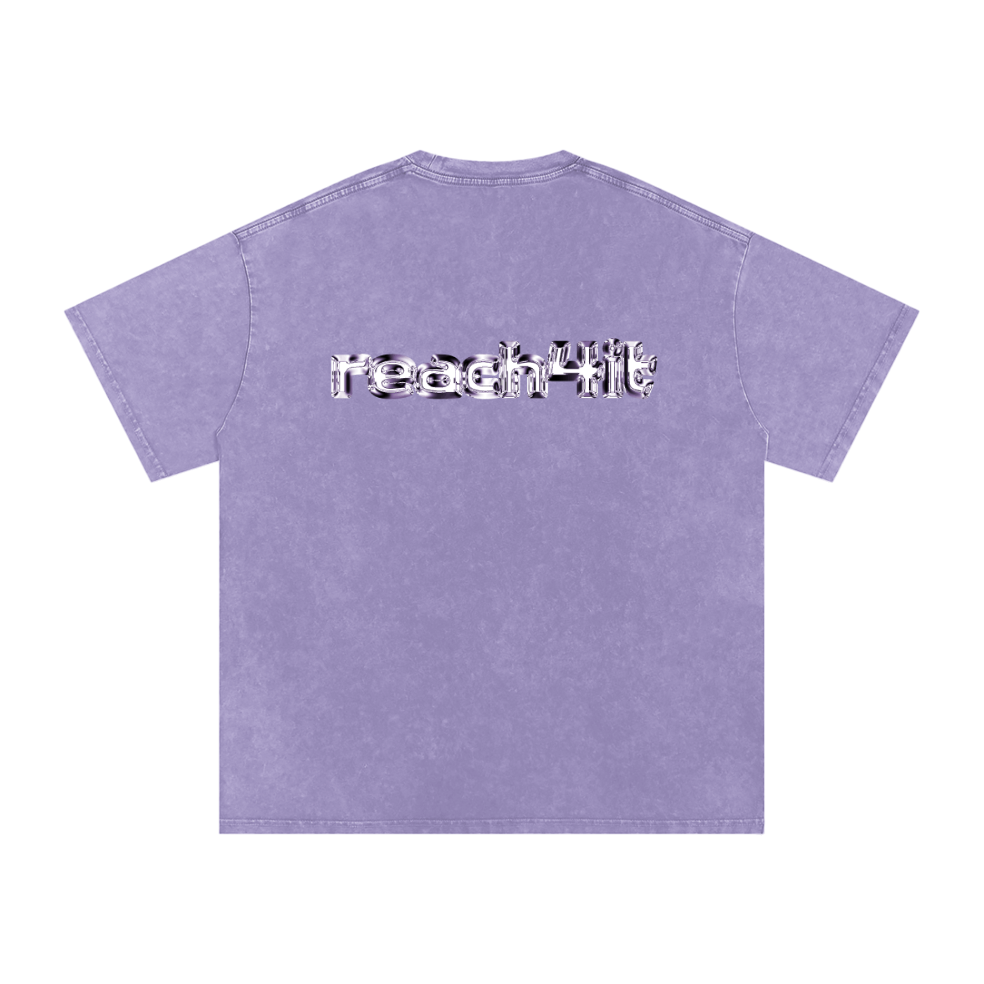 "THE FUTURE AWAITS"- Snow Washed Baggy T-Shirt.