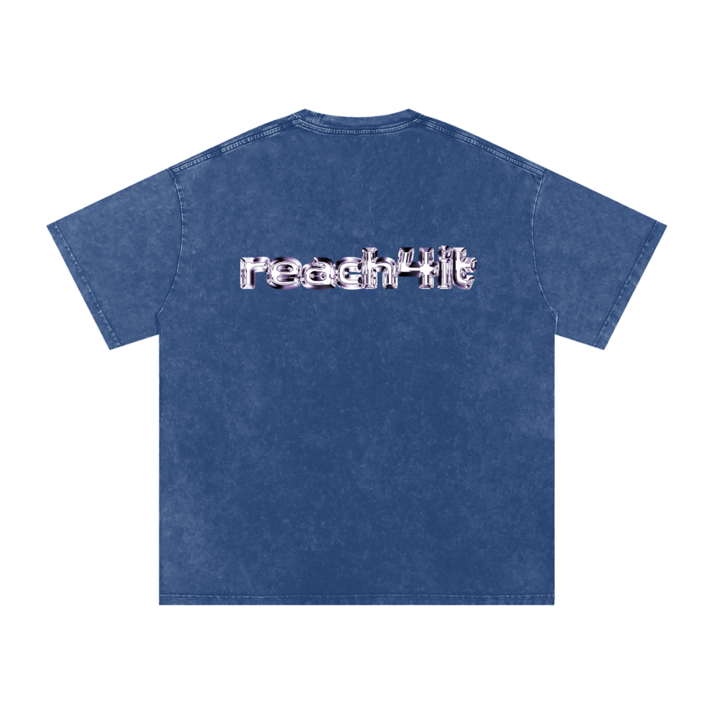"THE FUTURE AWAITS"- Snow Washed Baggy T-Shirt.