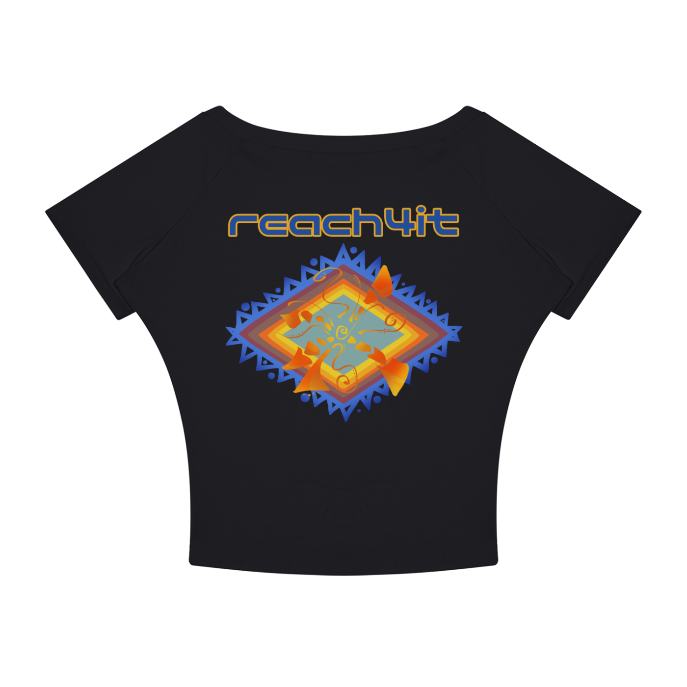 "SUNSHINE" - Women’s Boatneck Raglan Tee
