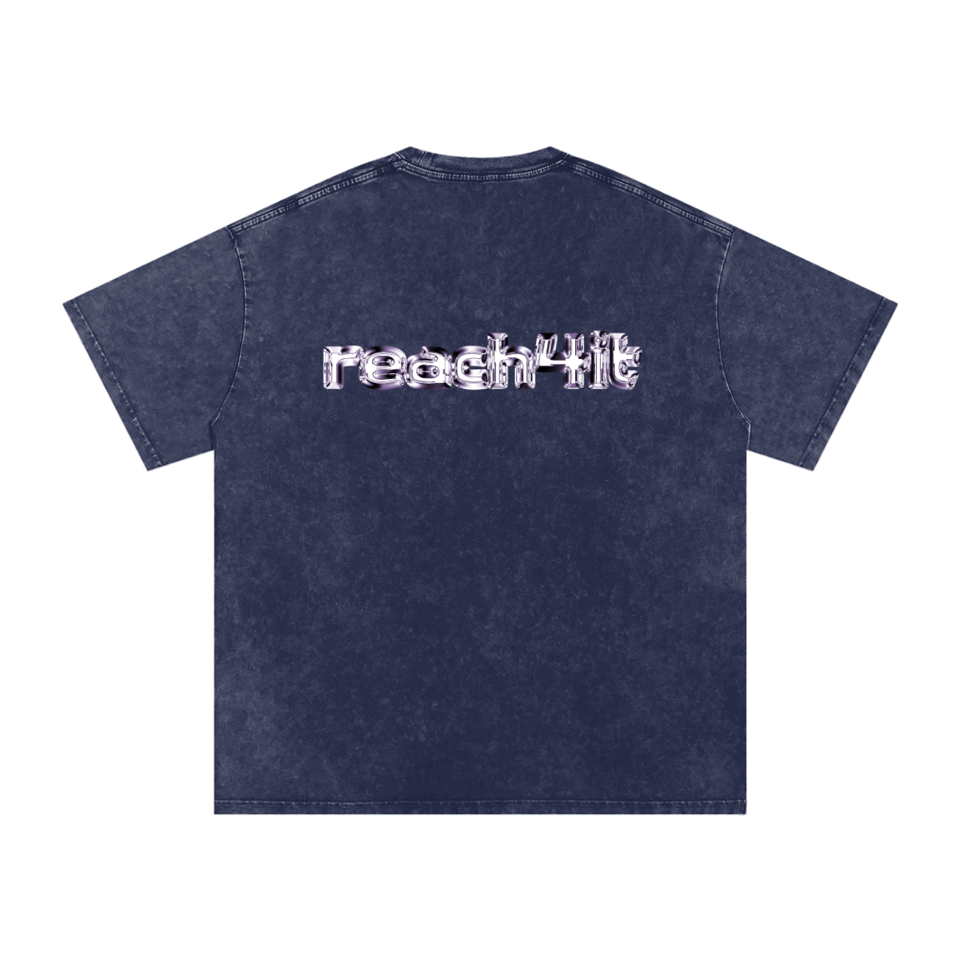 "THE FUTURE AWAITS"- Snow Washed Baggy T-Shirt.