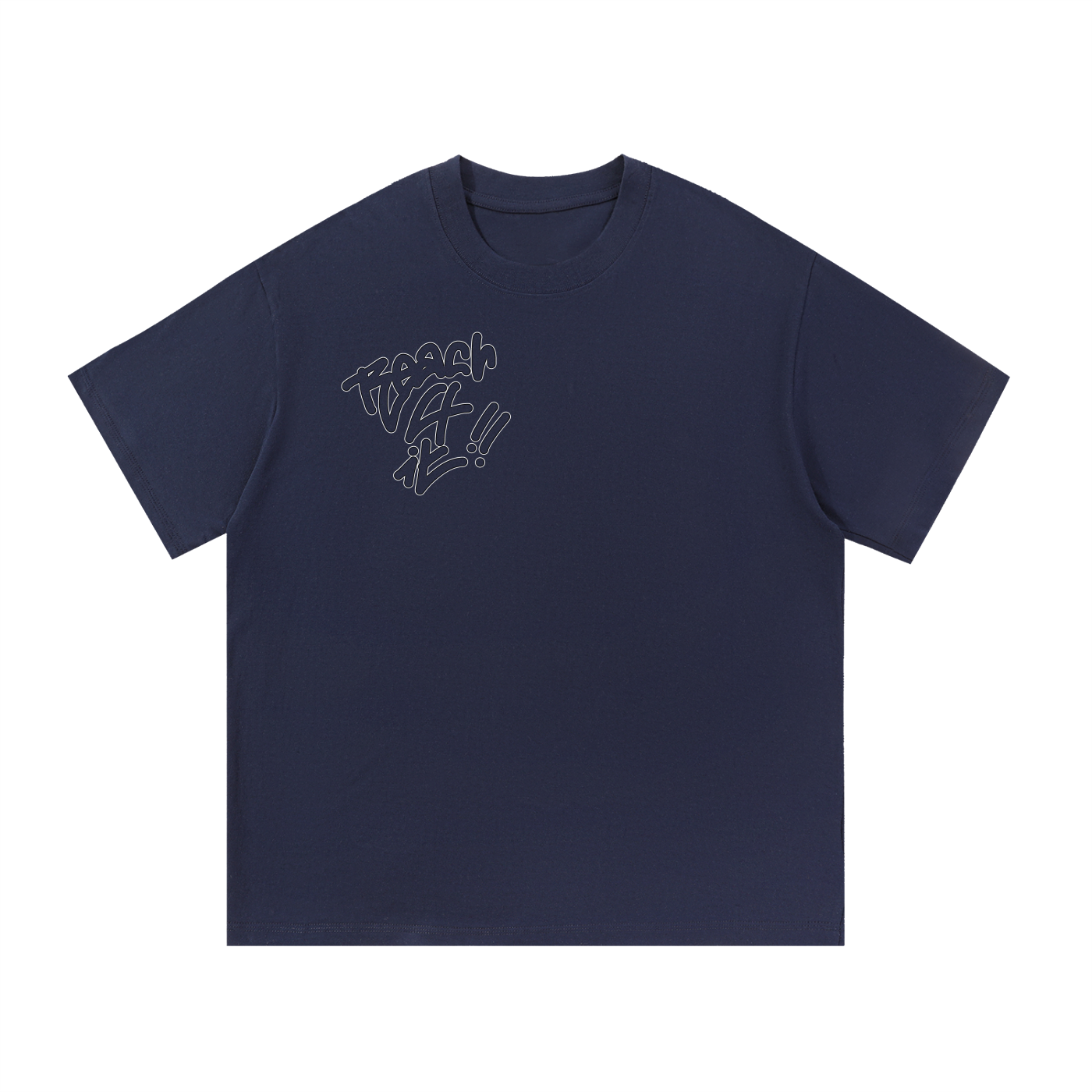 REACH4IT "HANDWRITTEN" - Boxy T-shirt