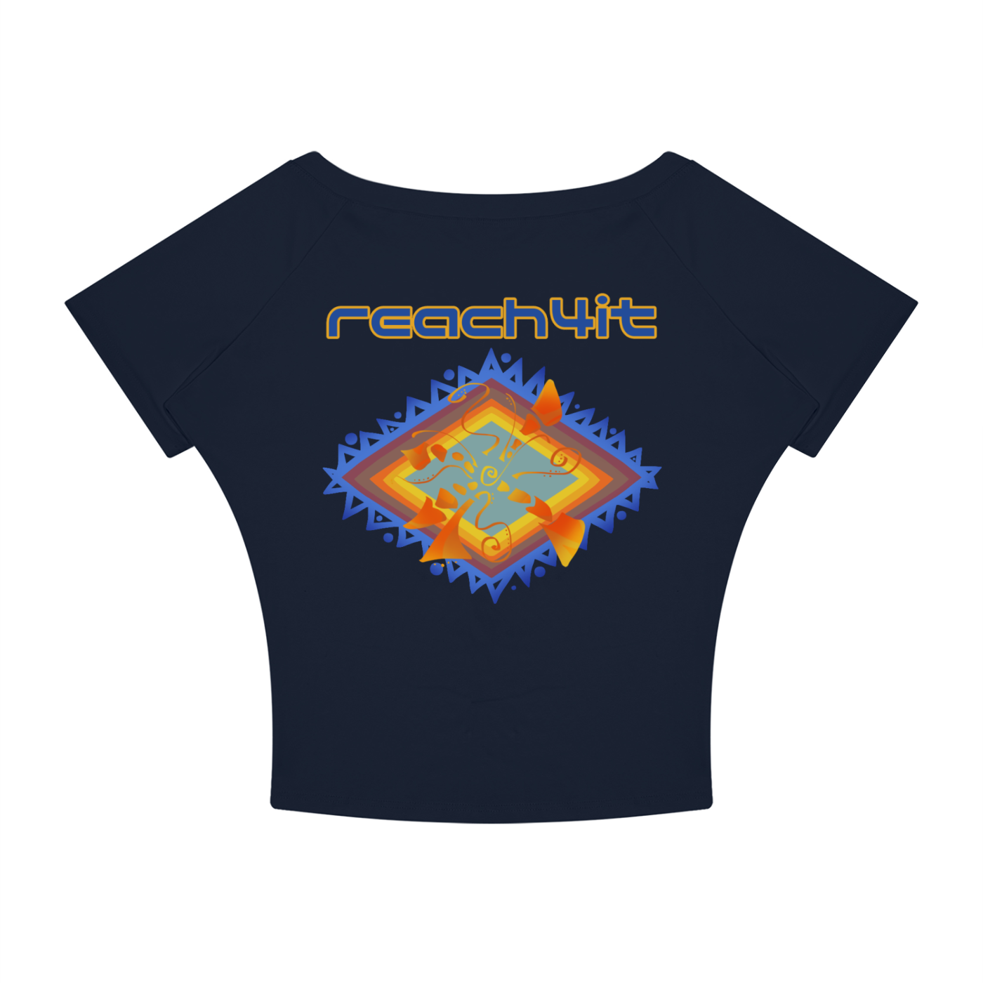 "SUNSHINE" - Women’s Boatneck Raglan Tee