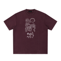 OCTOPUS - Heavyweight Vintage Washed Frayed T-Shirt