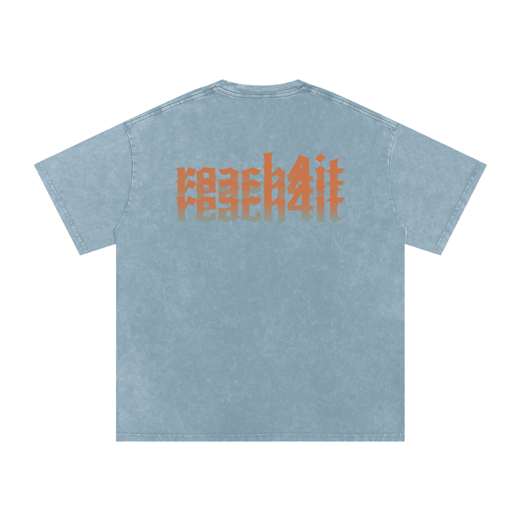 REACH4IT OMBRE TIGER SHIRT - Snow Washed T-Shirt