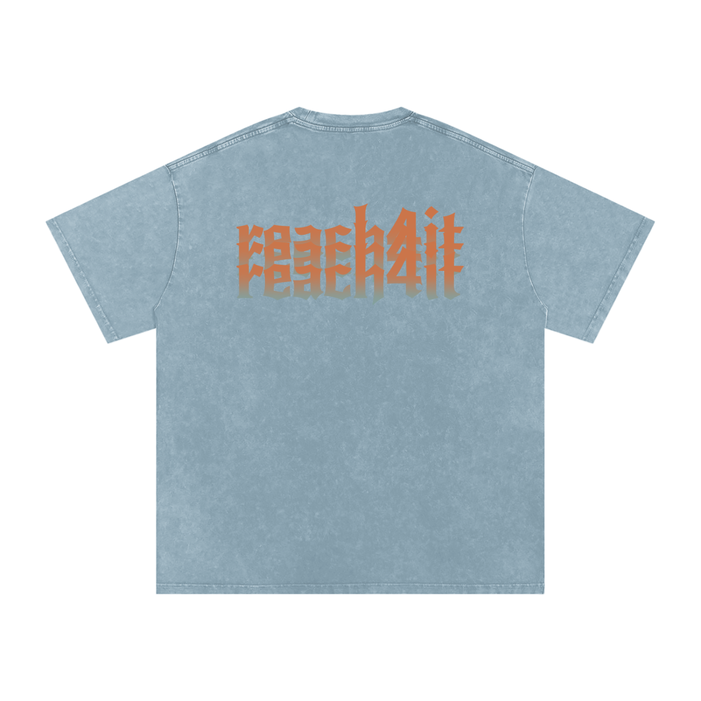 REACH4IT OMBRE TIGER SHIRT - Snow Washed T-Shirt