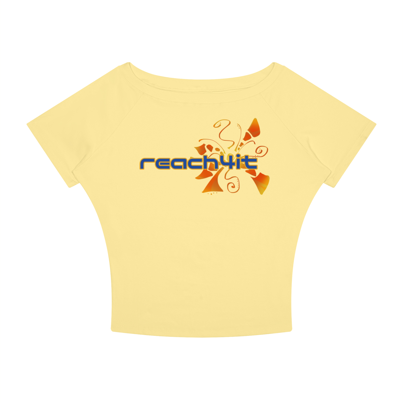 "SUNSHINE" - Women’s Boatneck Raglan Tee