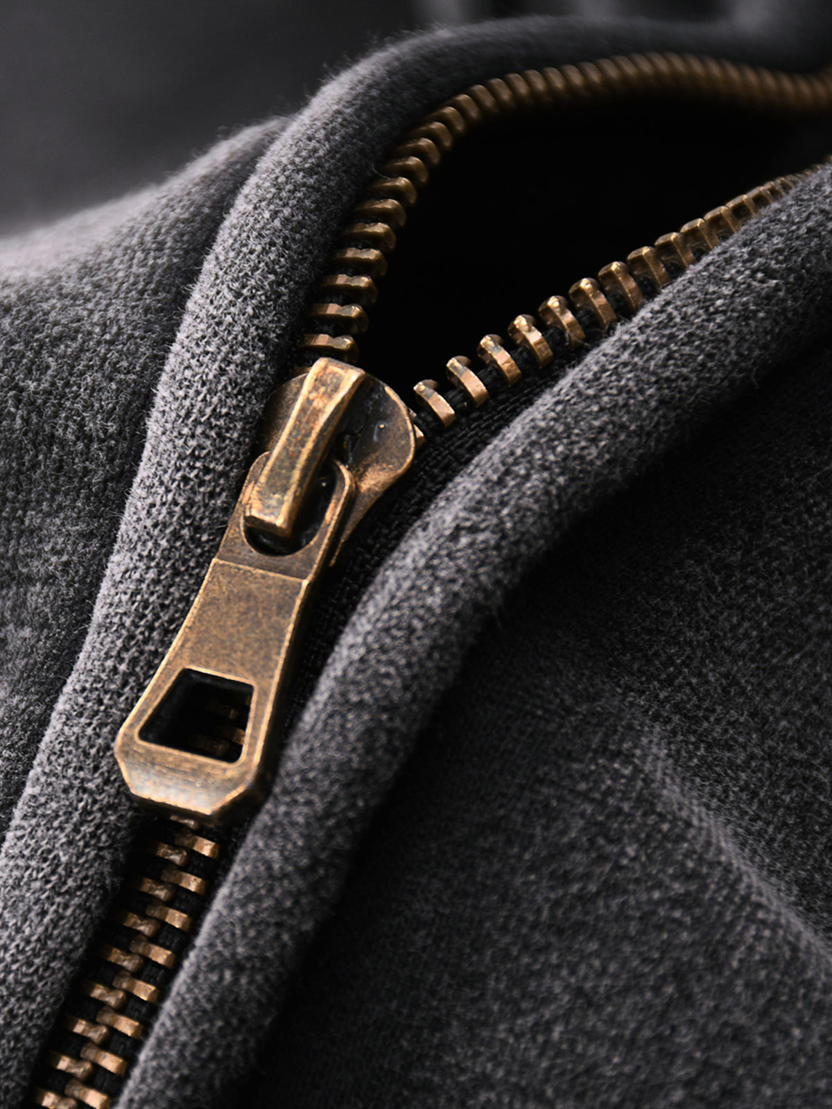 DOPE MONKEY - Zip-Thru Boxy Hoodie